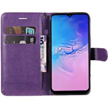 Mays Shop Kart Yuvası ile Samsung Galaxy A05 Için Flip Case Iş Cüzdan Telefon Kılıfı (Yurt Dışından)