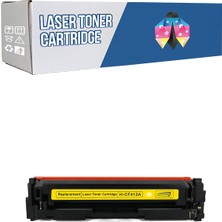 PowPrint Hp Pro Mfp M477DW 410A-CF412A  2,300 Syf Sarı Muadil Toner