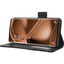 Mays Shop Oppo Bulmak Için Kılıf X6 Pro Cüzdan Yan Toka Pu Deri Kart Yuvaları Tutucu (Yurt Dışından)