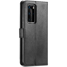 Mays Shop Huawei P40 Buzağı Doku Yatay Kapak Kılıf Için Tutucu ile (Yurt Dışından)