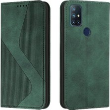 Mays Shop Oneplus Nord N10 5g Pu Deri Için Kılıf Folio Manyetik Cüzdan Kart Çevirin (Yurt Dışından)