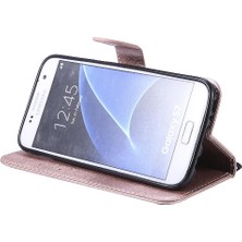 Mays Shop Samsung Galaxy S7 Klasik Düz Renk Iş Cüzdan Telefon Için Flip Case (Yurt Dışından)