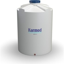 Karmod 4000 Litre Polietilen Dikey Su Deposu