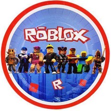 Parti Dükkanım Roblox Tabak 8 Adet