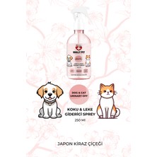 Mally Pet Professionel Pet Care Evcil Hayvanlar Için Koku ve Sprey Japon Kiraz Çiçeği Kokulu 250 ml