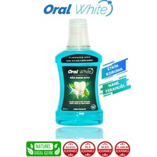 Oral White Cleaning Pro Ağız Bakım Suyu Nane Ferahlığı 280 ml (Alkolsüz)