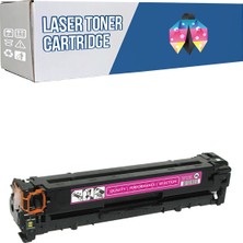 PowPrint Hp 125A-CB543A Laserjet CM1312NFI Kırmızı 1.400 Syf Muadil Toner