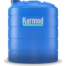 Karmod 8000 Litre Polietilen Dikey Su Deposu