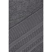 Bluenity Softy - %100 Pamuklu Ekstra Yumuşak Vücut Havlusu 70X140 cm Antrasit