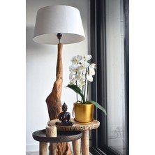 Evdek Tabaklı Altın Silindirik Çömlek Saksı 15x15 Cm