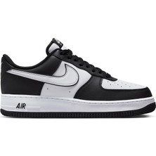 Nike Air Force 1 '07 Sneaker Erkek Ayakkabı DV0788-001 40 - Siyah Beyaz