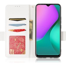 Mays Shop Infinix Sıcak 10 Oyun Pu Deri Yan Toka Kart Yuvaları Tutucu (Yurt Dışından)