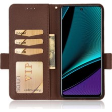 Mays Shop Infinix Not 11 Pro Manyetik Yan Toka Kart Yuvaları Tutucu Cüzdan Için Kılıf (Yurt Dışından)