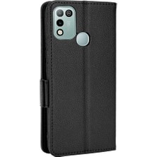 Mays Shop Infinix Sıcak 11 Oynamak Için Kılıf Manyetik Cüzdan Pu Deri Kart Yuvaları Tutucu (Yurt Dışından)