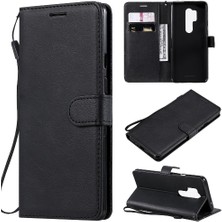 Mays Shop Oneplus 8 Pro Için Flip Case Kart Yuvası ile Yüksek Kaliteli Deri Iş (Yurt Dışından)