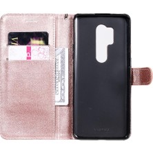 Mays Shop Oneplus 8 Pro Için Flip Case Kart Yuvası ile Yüksek Kaliteli Deri Iş (Yurt Dışından)