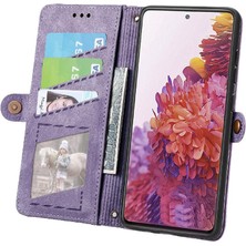 Mays Shop Samsung Galaxy S20 Fe 5g Için Flip Case Basit Iş Kapak Deri (Yurt Dışından)