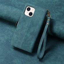 Mays Shop IPhone 15 Için Flip Case Artı Basit Iş Cüzdan Darbeye Kapak Çevirin (Yurt Dışından)