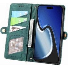 Mays Shop IPhone 15 Için Flip Case Artı Basit Iş Cüzdan Darbeye Kapak Çevirin (Yurt Dışından)