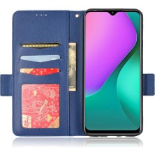 Mays Shop Infinix Sıcak 10 Oyun Pu Deri Yan Toka Kart Yuvaları Tutucu (Yurt Dışından)