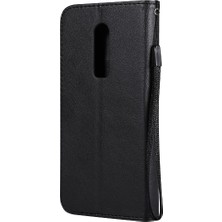 Mays Shop Oneplus 6 Iş Cüzdan Telefon Kılıfı Için Flip Case Yüksek Kalite Deri (Yurt Dışından)