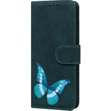 Mays Shop Infinix Sıcak 40 Pro Renk Baskılı Kelebek Cüzdan Flip Folio Kart Için Kılıf (Yurt Dışından)