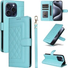 Mays Shop Iphone 15 Için Flip Case Pro Cüzdan Kapak Çevirin Deri Kılıf Basit Iş (Yurt Dışından)