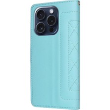 Mays Shop Iphone 15 Için Flip Case Pro Cüzdan Kapak Çevirin Deri Kılıf Basit Iş (Yurt Dışından)