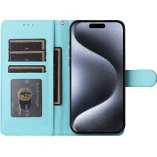 Mays Shop Iphone 15 Için Flip Case Pro Cüzdan Kapak Çevirin Deri Kılıf Basit Iş (Yurt Dışından)