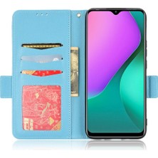 Mays Shop Infinix Sıcak 10 Oyun Pu Deri Yan Toka Kart Yuvaları Tutucu (Yurt Dışından)