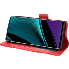 Mays Shop Infinix Not 11 Pro Manyetik Yan Toka Kart Yuvaları Tutucu Cüzdan Için Kılıf (Yurt Dışından)