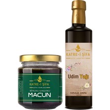 Katre-i Şifa Yumuşak Aroma Udim Yağı Bitkisel Karışımlı Doğal Destekleyici Macun 240 gr