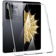 Microcase Honor Magic V2 Için Sert Kristal Kapaklı Kılıf Şeffaf- AL3157
