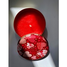 SNA Teneke Kutuda Mum Kokulu Dekoratif Kokulu Mum Renkli Mum