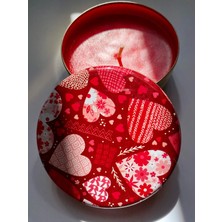 SNA Teneke Kutuda Mum Kokulu Dekoratif Kokulu Mum Renkli Mum