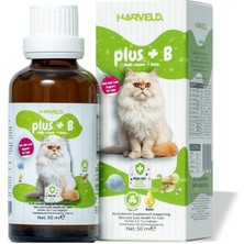 Harveld Plus B Kedi Tüy Deri Sağlık Destekleyici Vitamin Mineral Çinko Biyotin Multivitamin Damla