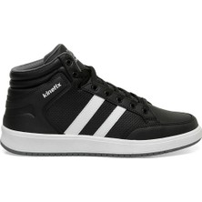 Kinetix Kort Pu Hı 4pr Siyah Unisex High Sneaker