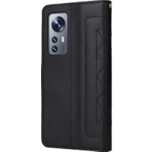 YH Mall Xiaomi 12 Için Flip CASE/12X Darbeye Cüzdan Deri Kılıf Basit Flip (Yurt Dışından)