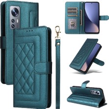 YH Mall Xiaomi 12 Için Flip CASE/12X Darbeye Cüzdan Deri Kılıf Basit Flip (Yurt Dışından)