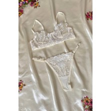 Goccias Çiçekli Bralet Takımı