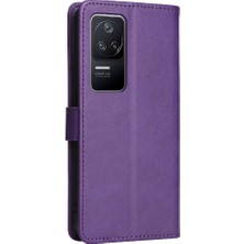 YH Mall Xiaomi Redmi K40S Klasik Düz Renk Için Flip Case Yüksek Kalite Deri (Yurt Dışından)