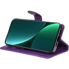 YH Mall Kart Yuvası Klasik Düz Renk Iş ile Xiaomi 12 Pro Için Flip Case (Yurt Dışından)