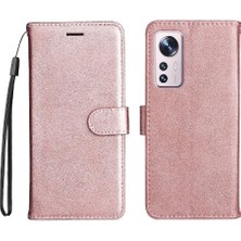 YH Mall Xiaomi 12 Için Flip Case Yüksek Kaliteli Deri Iş Cüzdan Telefon Kılıfı (Yurt Dışından)