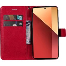 YH Mall Xiaomi Poco M6 Pro 4g Için Flip Case Kart Yuvası ile Klasik Düz Renk (Yurt Dışından)