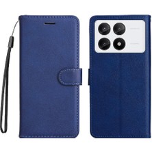 YH Mall Xiaomi Poco X6 Pro 5g Için Flip Case Klasik Düz Renk Yüksek Kaliteli Telefon Kılıfı (Yurt Dışından)