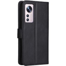 YH Mall Xiaomi 12 Için Flip Case Yüksek Kaliteli Deri Iş Cüzdan Telefon Kılıfı (Yurt Dışından)