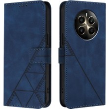 YH Mall Realme 12 Artı 5g Pu Deri Cüzdan Kapak Çevirin Folio Kitap Kredi (Yurt Dışından)