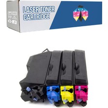 PowPrint Kyocera Ecosys P6130CDN TK-5140 Cmyk 1 Set   Muadil Toner