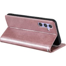 YH Mall Samsung Galaxy A15 Için Flip Case 4g/5g Kickstand 6 Kart Yuvaları Pu Deri (Yurt Dışından)