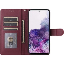 YH Mall Samsung Galaxy S20 Için Flip Case Basit Iş Deri Kılıf Kapak Çevirin (Yurt Dışından)